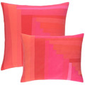 Click for more info about Plait Patched Pink Decorative Pillow Cover