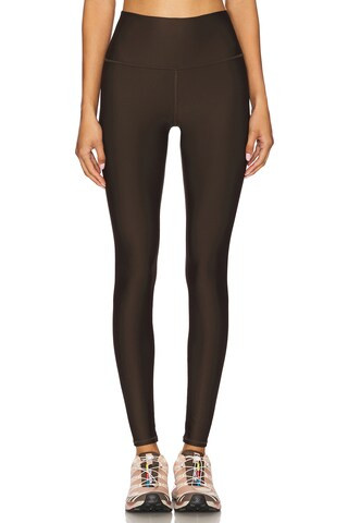 alo High Waist Airlift Legging in Espresso from Revolve.com | Revolve Clothing (Global)