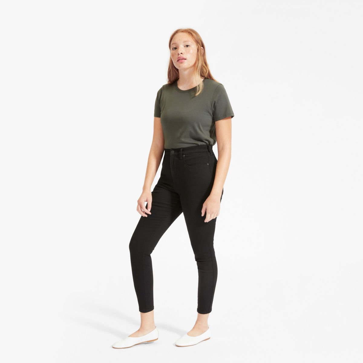 Authentic Stretch High-Rise Skinny Ankle Jean | Everlane