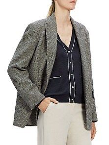 Tweed Single-Breasted Jacket | Saks Fifth Avenue