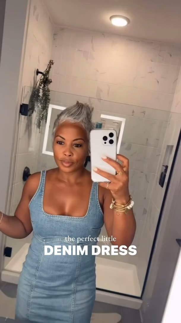 Perfect for all things spring & summer!

Tip: can be worn with heels, tennis, shoes, and sandals, extremely versatile

size up | I’m 5’2 | 150 lbs | wearing a size 6

Denim dress | maxi dress | spring style | summer dress


#LTKover40 #LTKstyletip #LTKsalealert