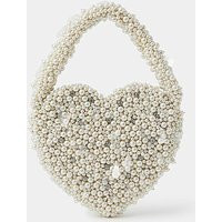 Accessorize Bridal Pearl Heart Handbag | Simply Be (UK)