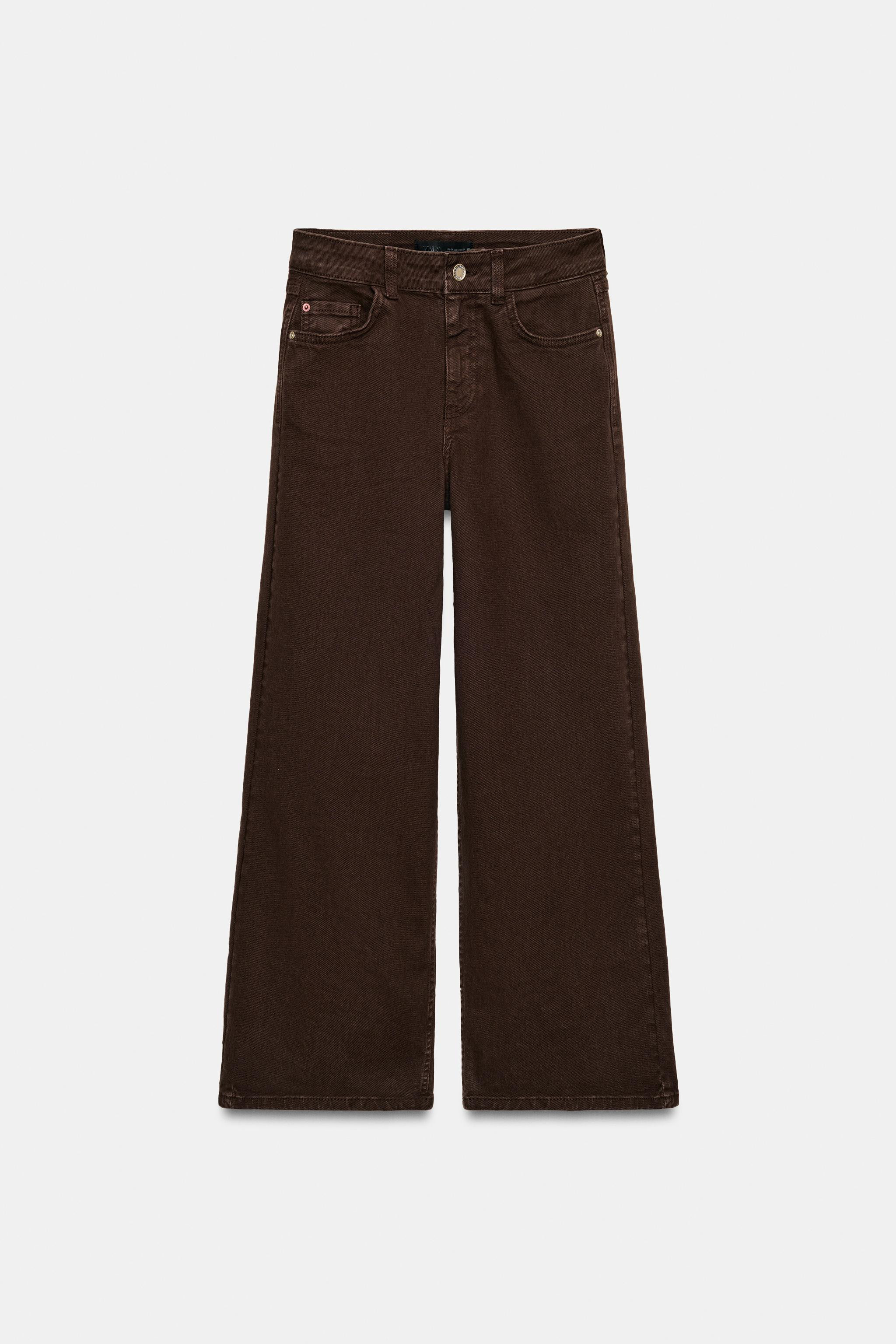 Z1975 HIGH-WAISTED CULOTTE COMFORT JEANS | Zara US