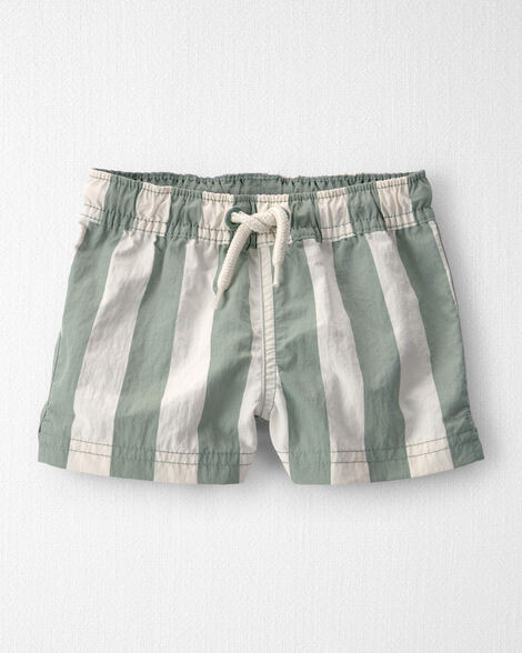 Baby Boy Recycled Swim Trunks in Stripes - Little Planet | Carter's | Carter's Inc