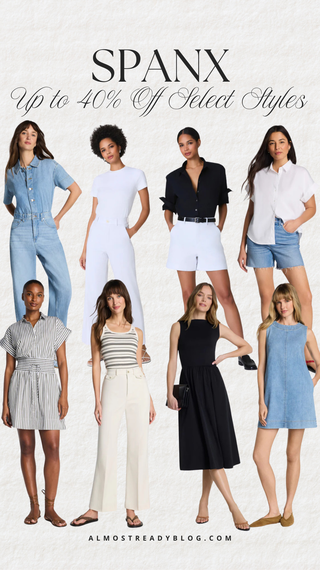 Spanx Up to 40% Off Select Styles.

spanx sale, spanx jeans on sale, summer dresses, casual dresses, work outfits, business casual, amanda west, almostreadyblog

#LTKOver40 #LTKSaleAlert #LTKWorkwear