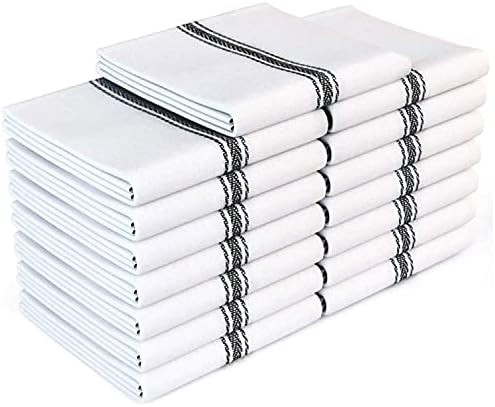 Zeppoli Classic Kitchen Towels 15-Pack - 100% Natural Cotton Kitchen Dish Towels-Reusable Cleanin... | Amazon (US)