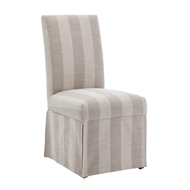 Arsaluis 19.3'' H Fabric Upholstered Pine Parsons Chair | Wayfair North America
