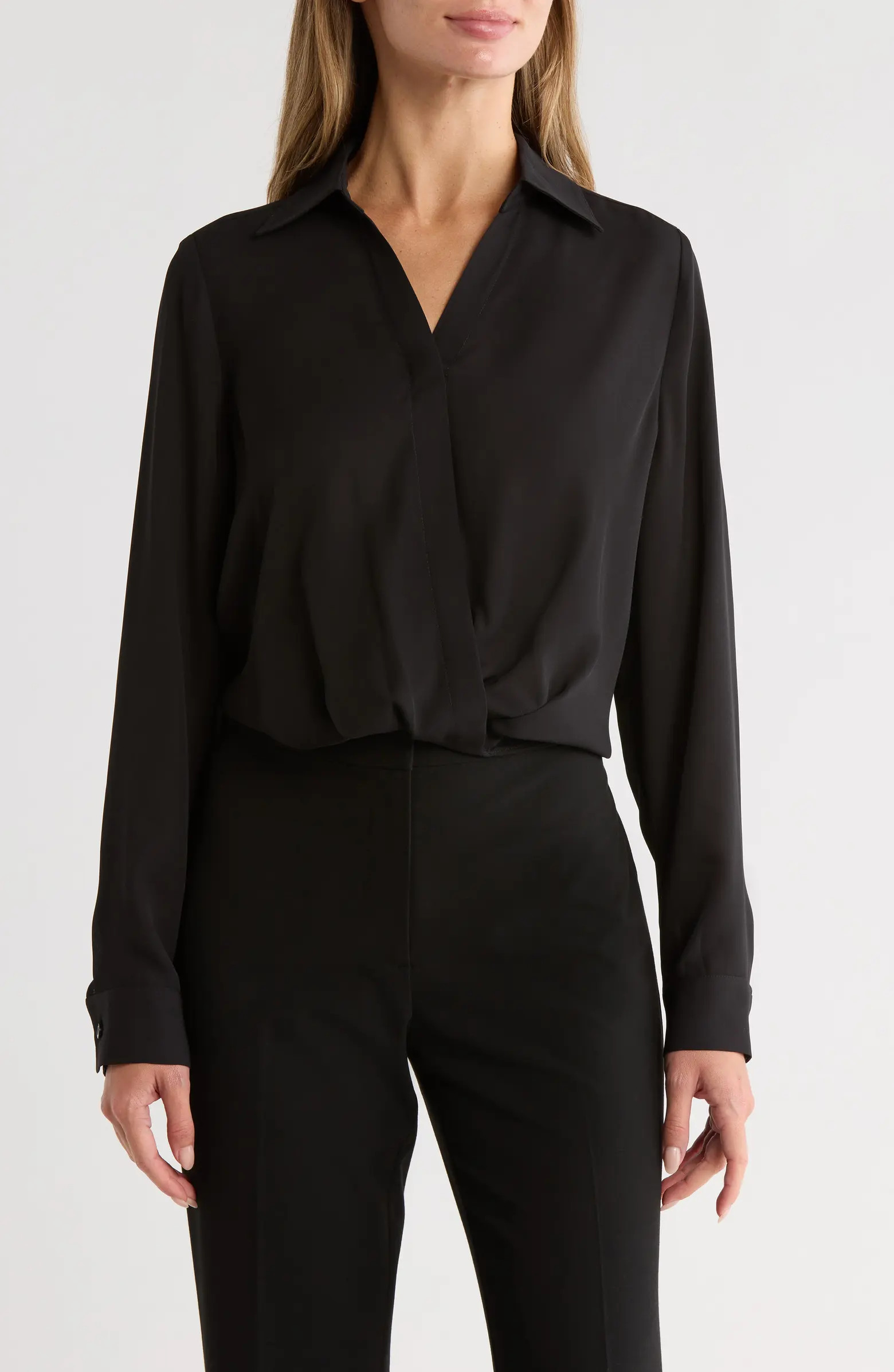 Gemma + Jane Crossover Long Sleeve High-Low Top | Nordstromrack | Nordstrom Rack