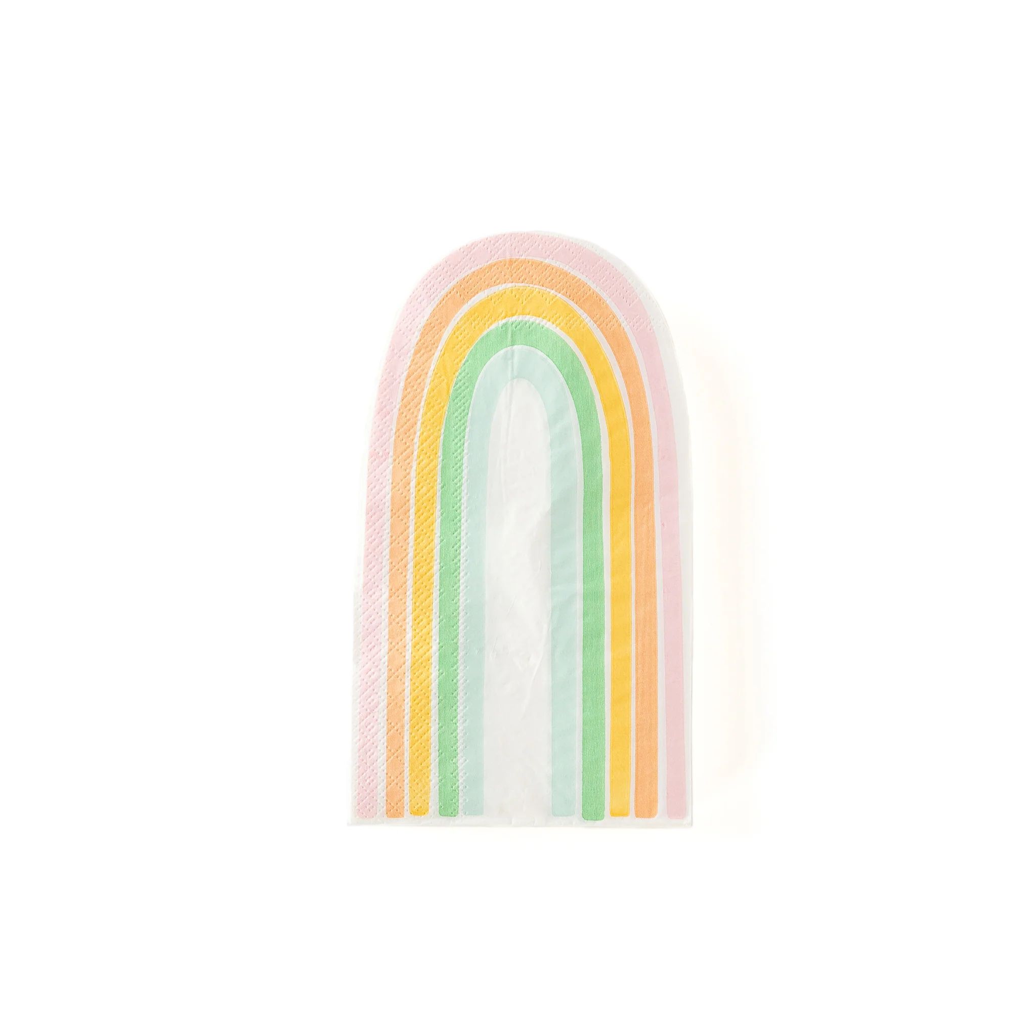 Pastel Rainbow Napkin | My Mind's Eye