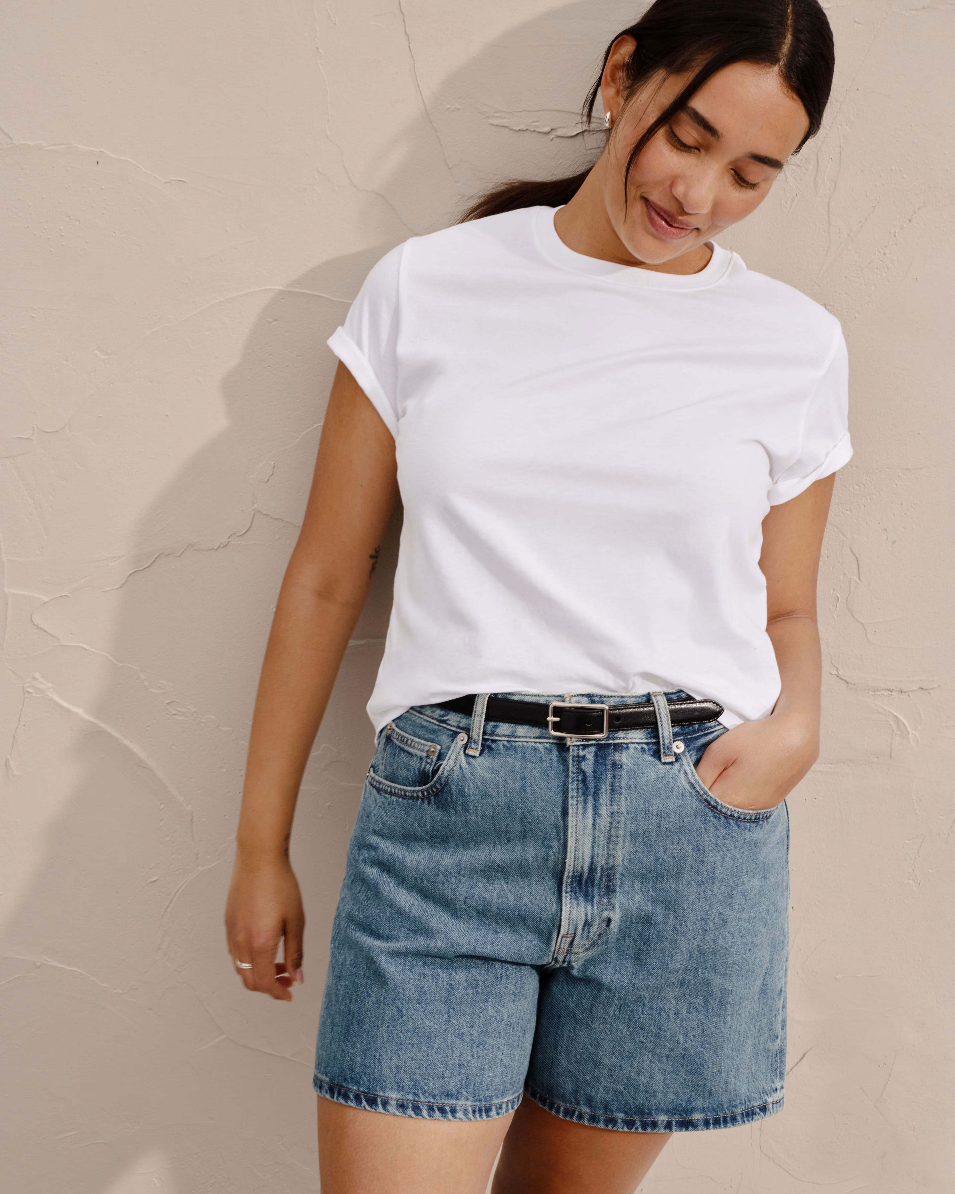 The Organic Cotton Box-Cut Tee | Everlane