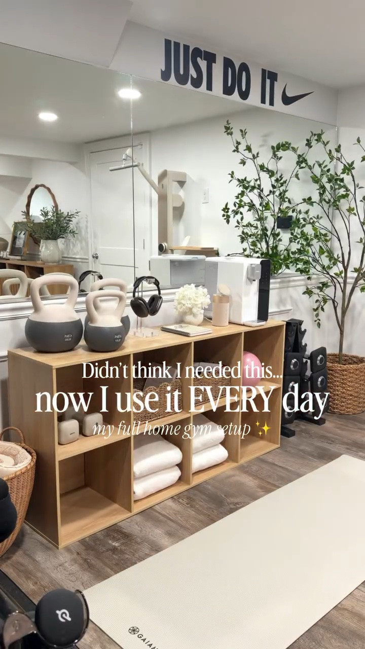 I didn’t just want a home gym… I wanted a space that felt like the rest of our home. 🌿🤍

Now I have my AMP machine to get all my workouts in right here, a sauna for the full wellness moment, and everything styled in a way that makes me actually want to show up every day. 💪😍

If you’ve been thinking about creating your own space like this, this is your sign. 

#homegym #homegymsetup #wellnessspace #modernorganic #amazonhome cozyhome gymathome homedecorfinds fitnessmotivation thatgirlroutine interiorstyle