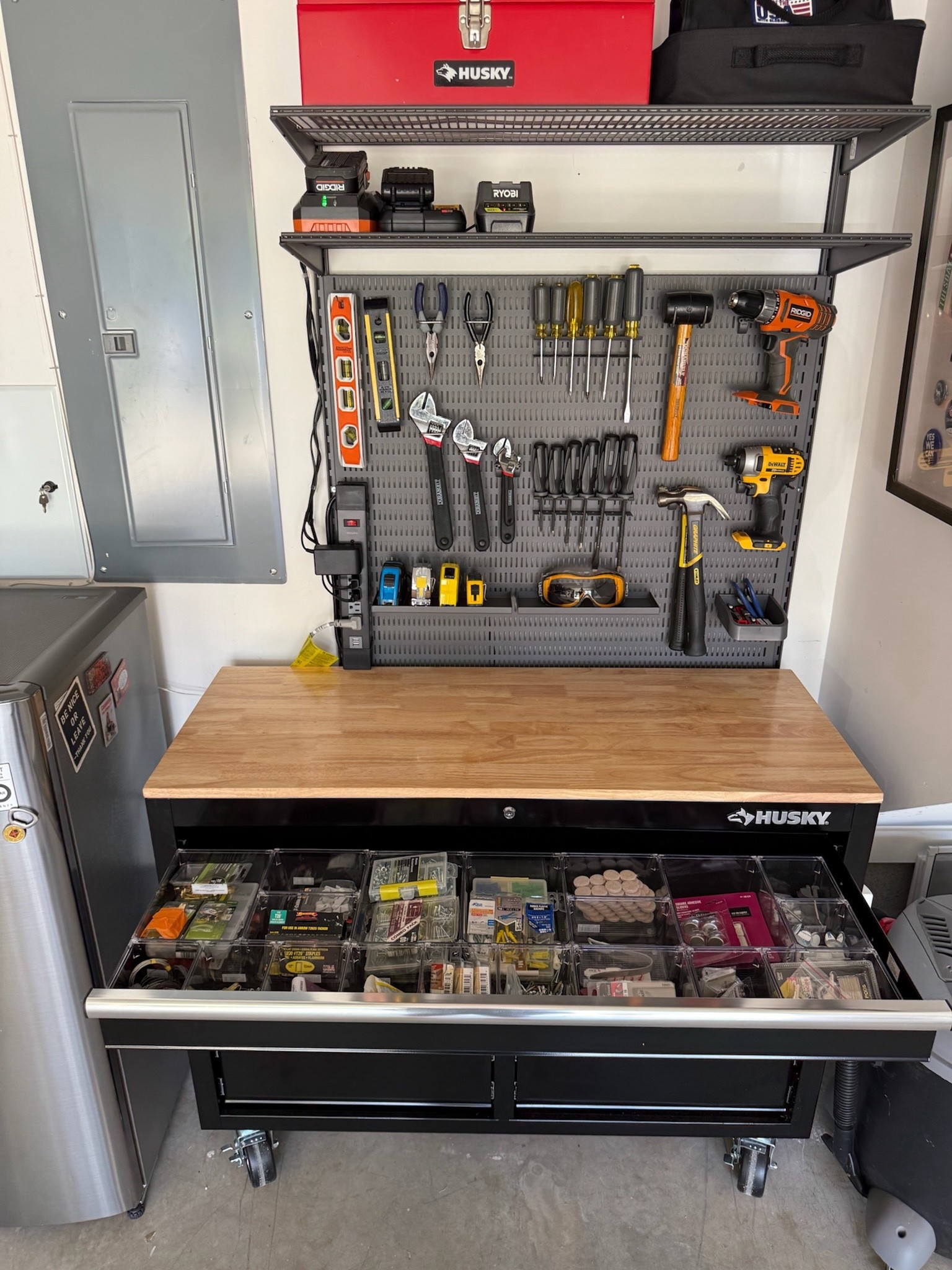 When tools have a defined home, everything moves faster, and the garage actually functions like a workspace instead of a junk drawer with power tools.

Our Spring Garage Season is open through May, and tool systems are one of our favorite transformations. 🛠️

👉 Comment GARAGE to book your session now and let’s build a system that works as hard as you do.

#LTKHome