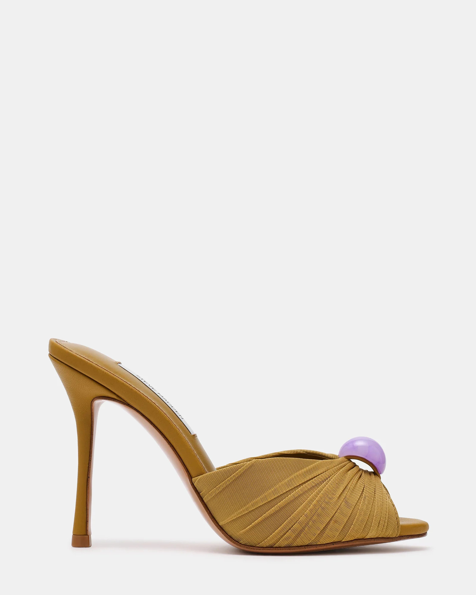 PRIYA Stone Olive Mule Women's Heel | Steve Madden (US)