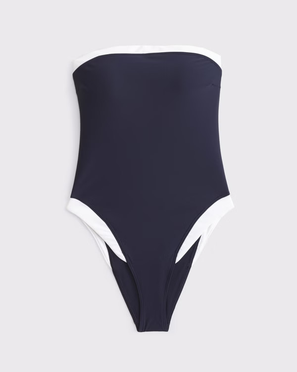 Women's A&F Marina One-Piece Swimsuit | Women's Swimwear | Abercrombie.com | Abercrombie & Fitch (US)