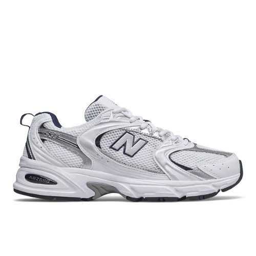 New Balance Unisex 530 Sneakers - White/Blue (Size 5.5) | New Balance Athletics, Inc.