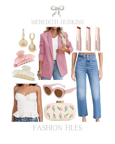 pink blazer, clutch, seashell earrings, lipstick,Amazon, fashion, women’s fashion, Meredith Hudkins, women’s style spring style summer work outfit, neutral outfit, affordable fashion, casual workwear, classic preppy, timeless traditional nude heels Pamela munson, wedding guest


#LTKfindsunder50 #LTKstyletip #LTKsalealert