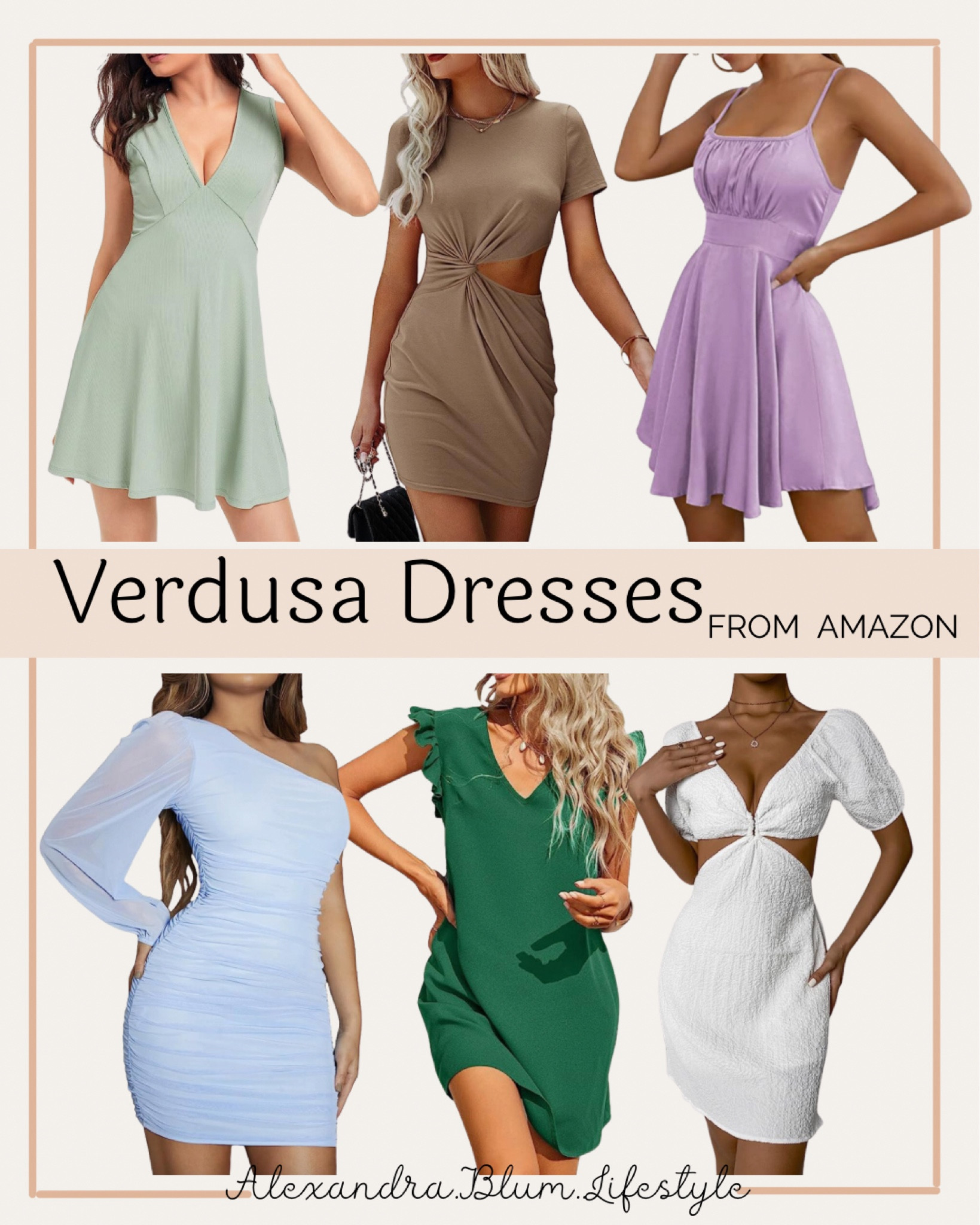Verdusa Women's Cut Out Side Deep … curated on LTK