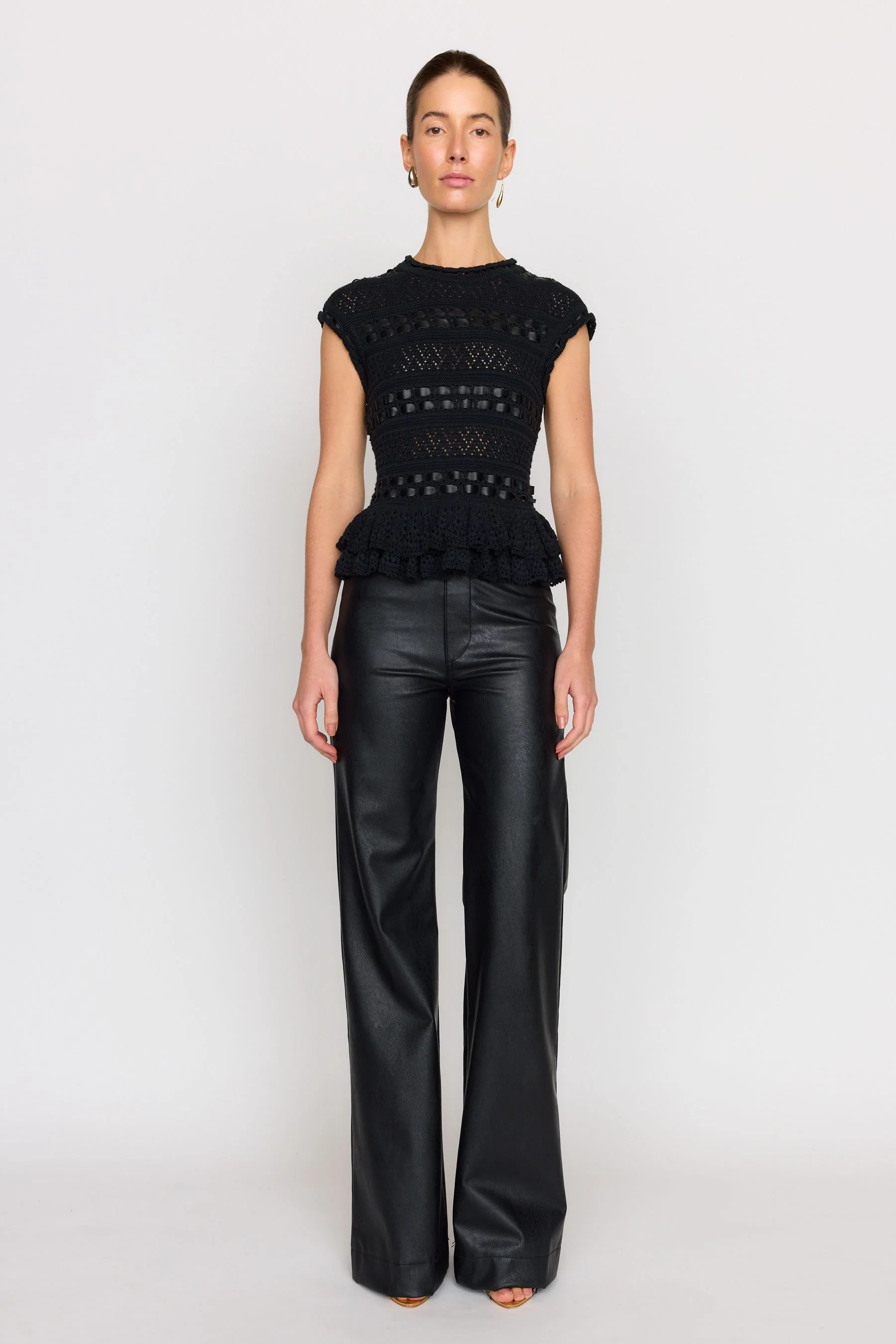 Corina Top - Black | Christy Lynn