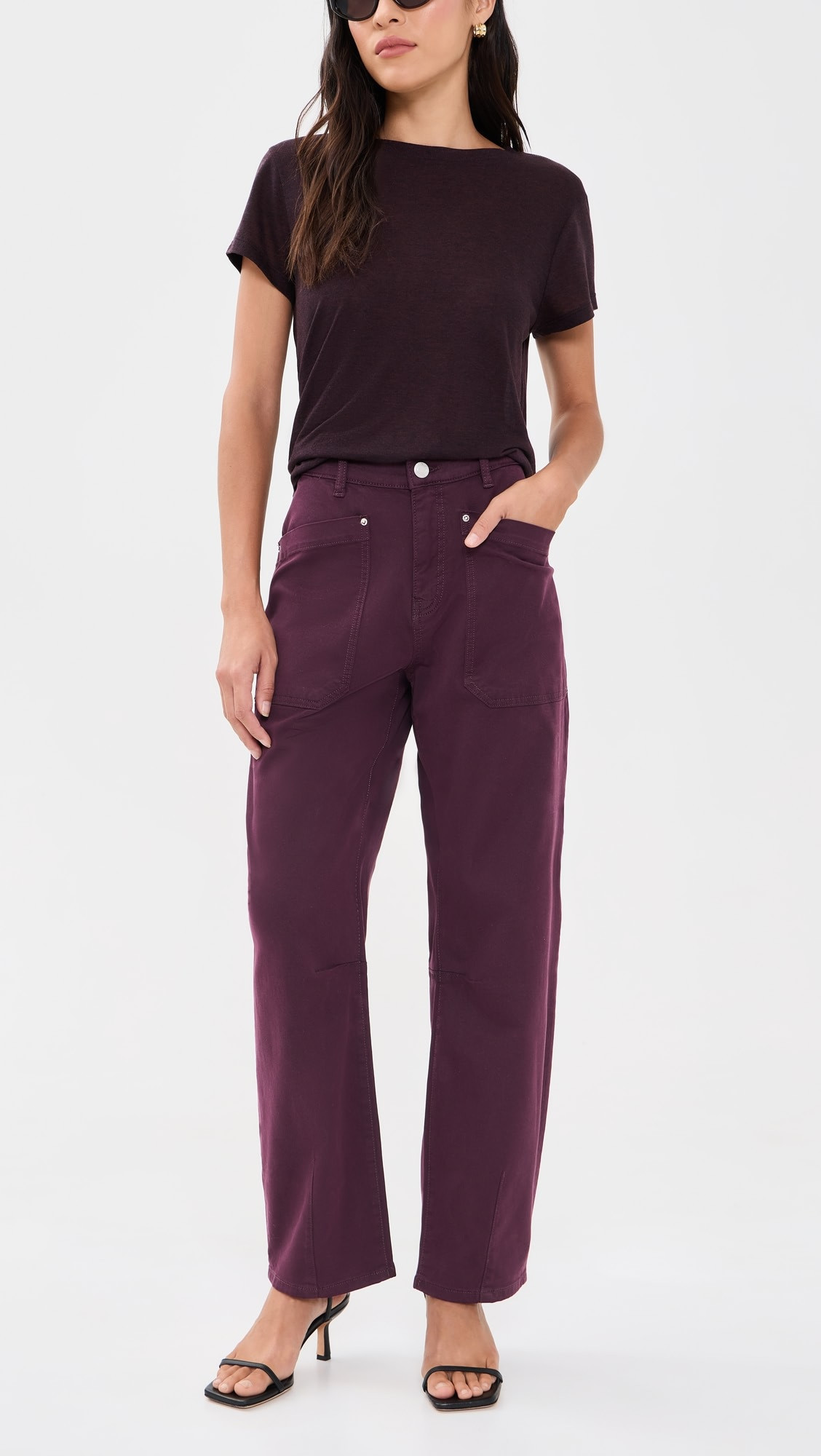 DL1961 Bilie Easy Barrel Pants | Shopbop | Shopbop