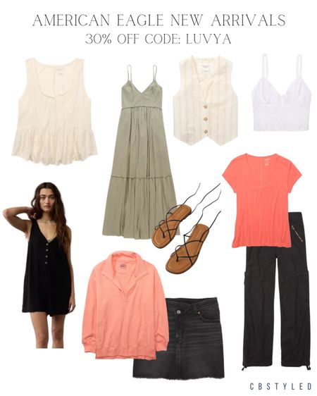 American Eagle new arrivals! Get 30% off with code: LUVYA 

Outfit ideas for spring, spring fashion finds, spring style 

#LTKsalealert #LTKstyletip