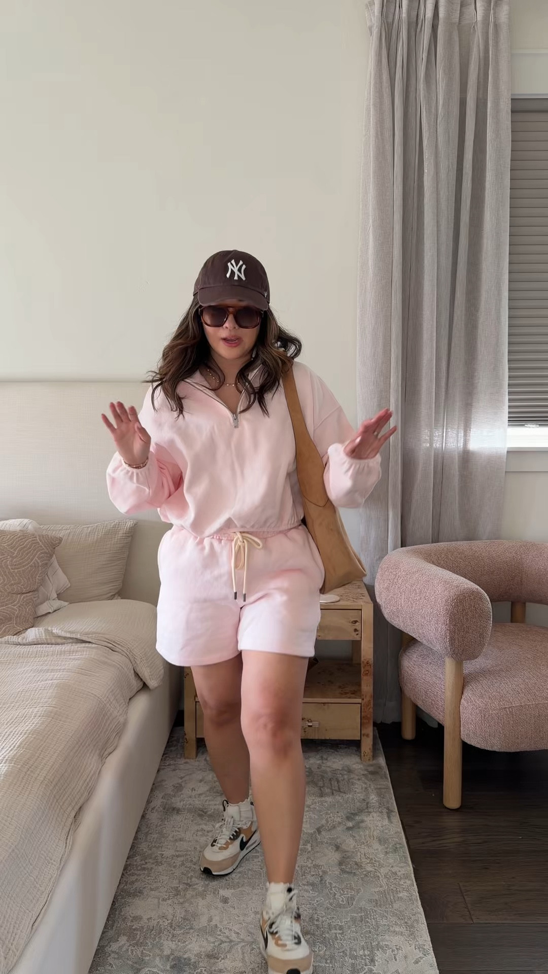 Target Outfit
Cropped Sweatshirt: Medium
Shorts: Small 