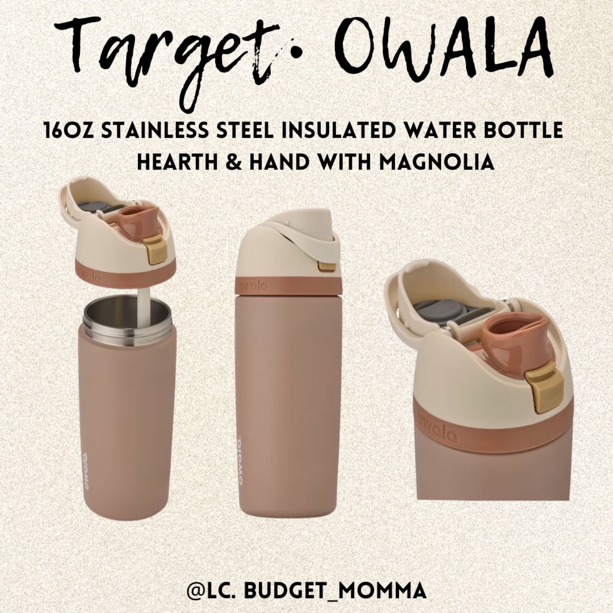 Owala Special Edition Stainless Steel Insulated FreeSip Water Bottles- Hearth & Hand with Magnolia
🤎✨🎯

#owala #brown #neutral #target #specialedition #limitededition #targethaul #targetaddict #toddler #watterbottle #targetmom #LTKGiftGuide 

#LTKFindsUnder50 #LTKMostLoved