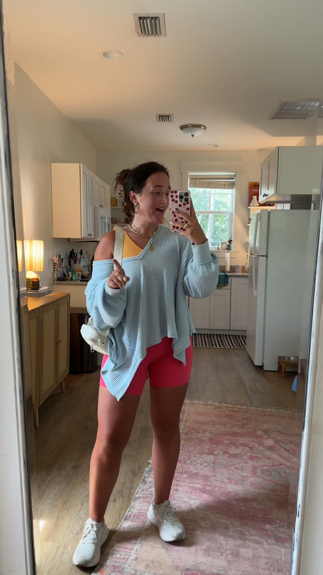 a chill Monday activewear ootd in my fav color palette !!! 

#LTKfitness #LTKfindsunder100