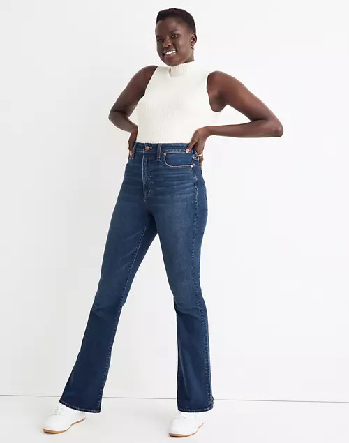 Curvy Skinny Flare Jeans in Colleton Wash | Madewell