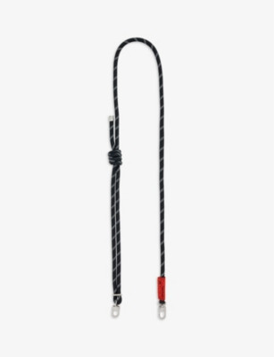 Rope swivel-carabiner woven phone strap | Selfridges