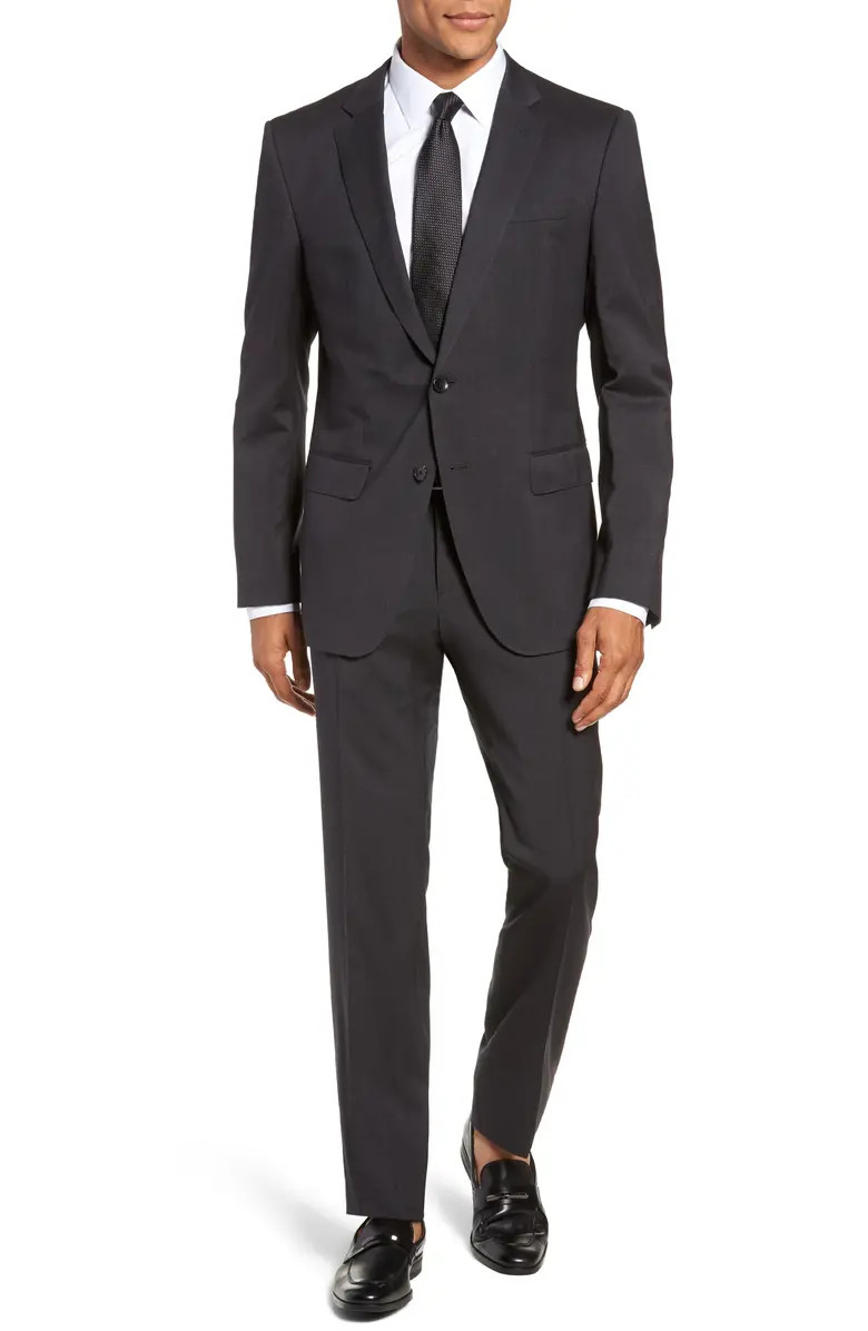 Genius Trim Fit Solid Wool Suit | Nordstrom
