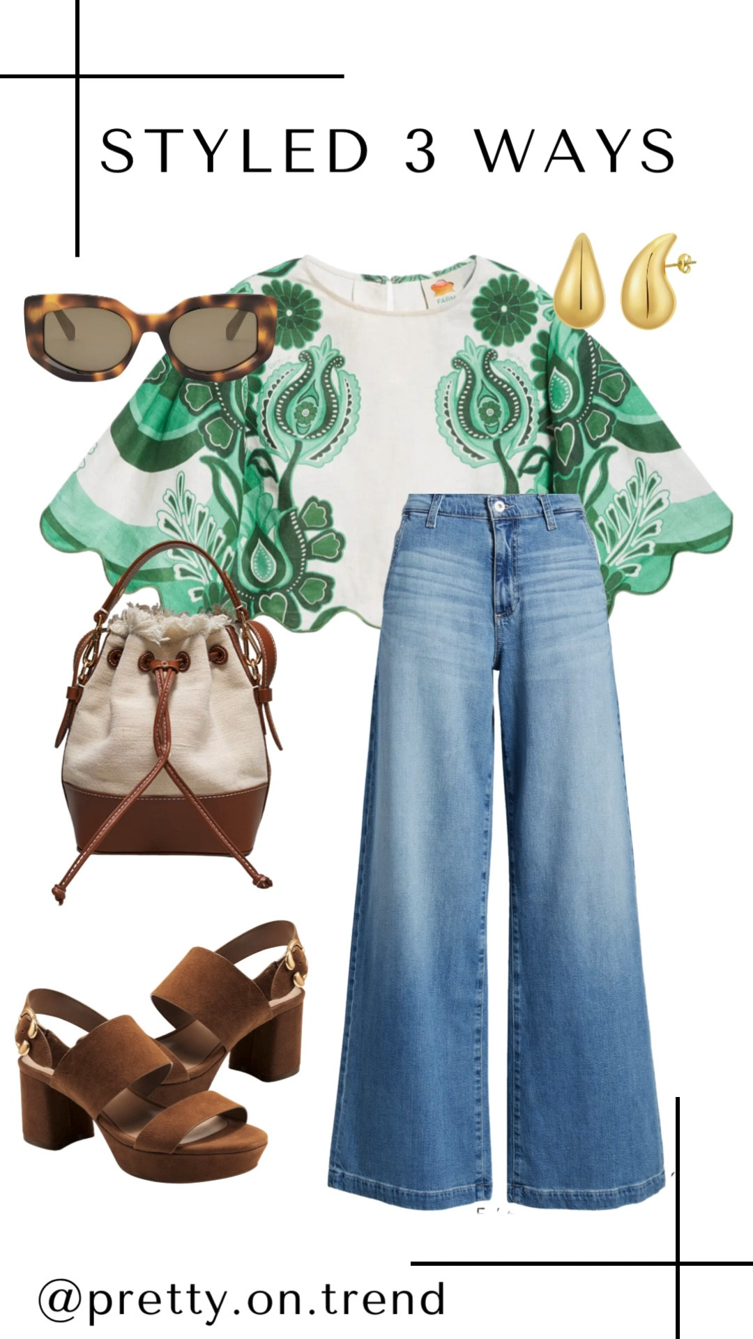 Farm Rio top styled 3 ways 

#LTKSummerSales #LTKSaleAlert #LTKStyleTip