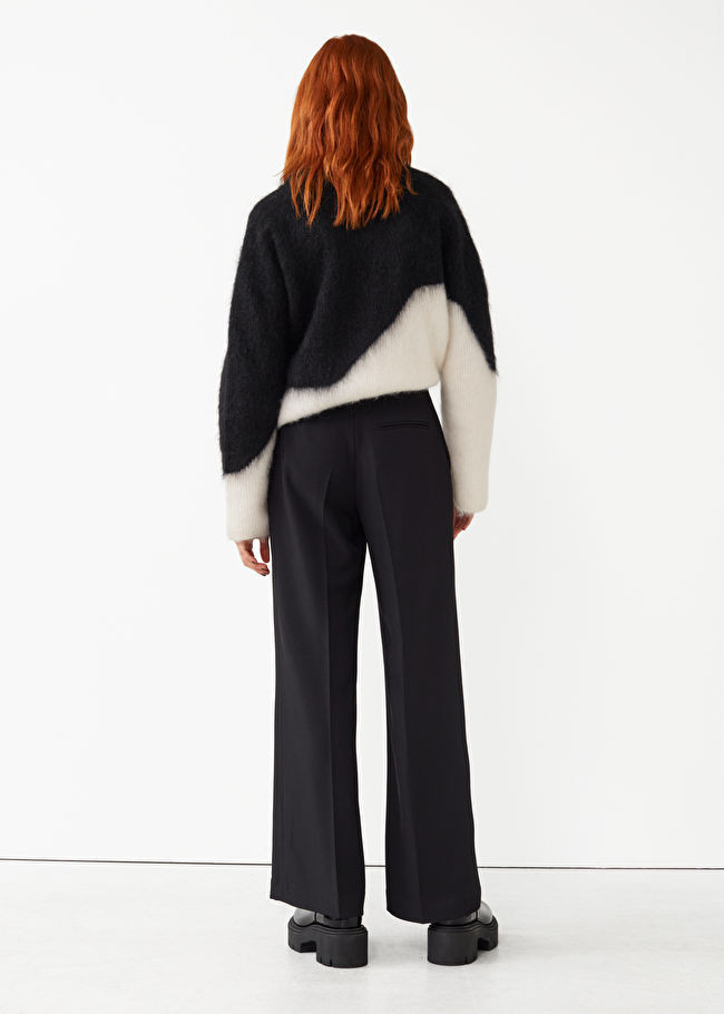 Press Crease Flared Trousers | & Other Stories (EU + UK)