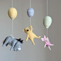 Felt Winnie The Pooh Mobile, Nursery Decor, Baby Shower Gift | Etsy (US)