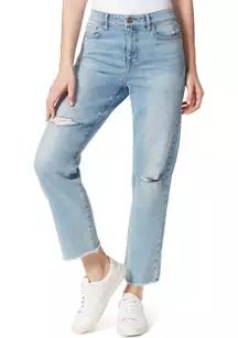 High Rise Straight Leg Jeans | Belk