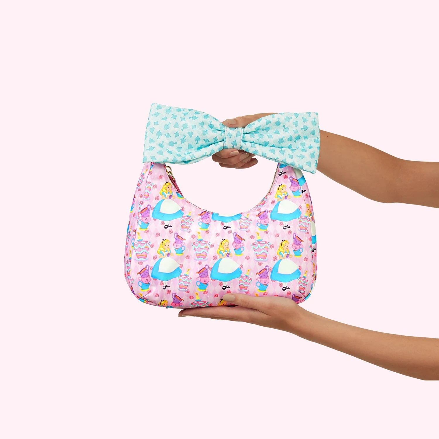 Alice in Wonderland Bow Handle Bag | Stoney Clover Lane | Stoney Clover Lane