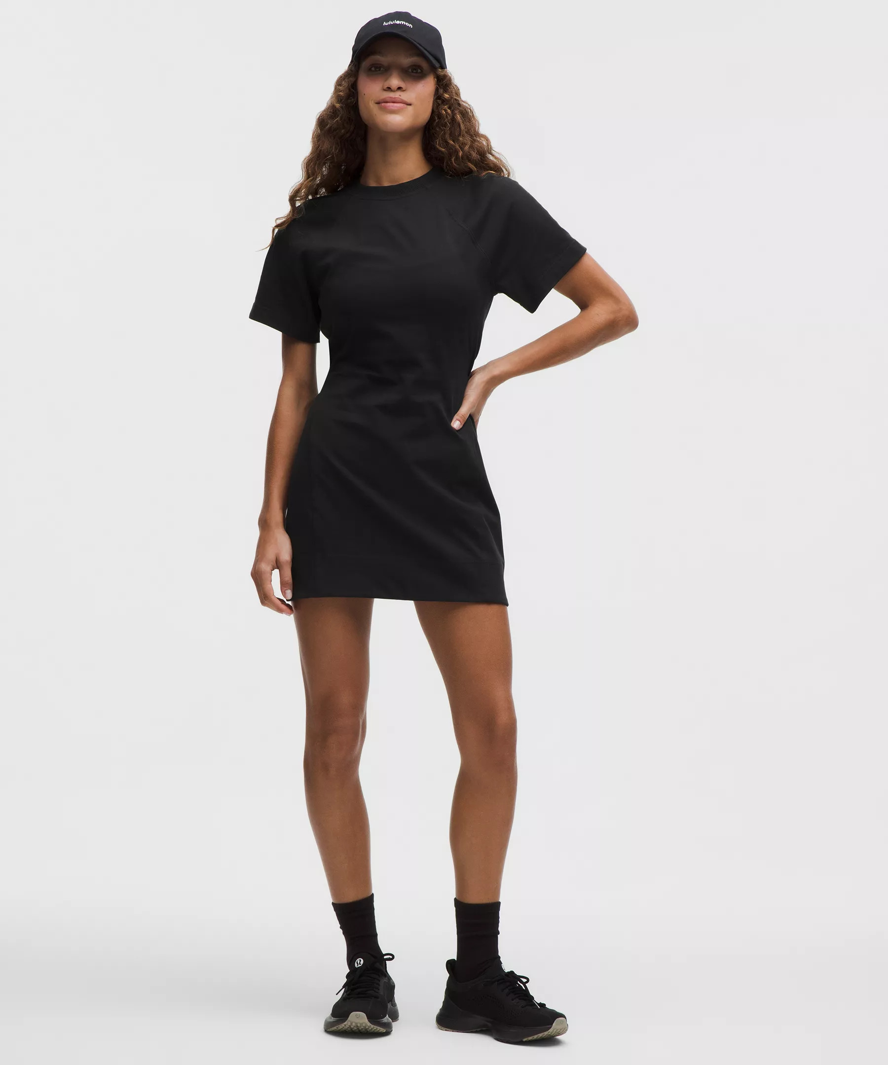 Cotton Jersey Open-Back Mini Dress | Lululemon (US)