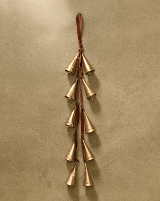 Hanging Bells with Velvet Ribbon | McGee & Co. (US)