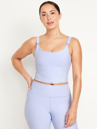 Maternity PowerSoft Rib Nursing Sports Bra | Old Navy (US)