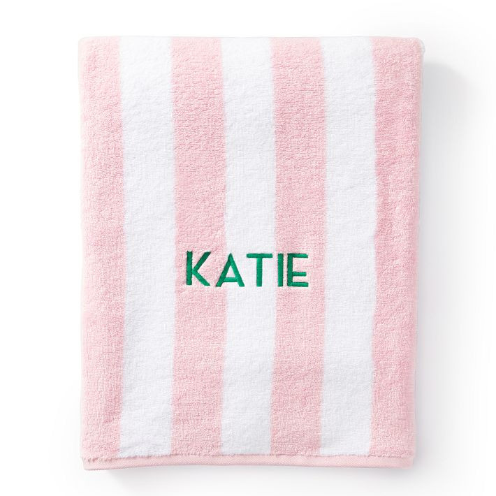 Cabana Stripe Beach Towel | Mark and Graham