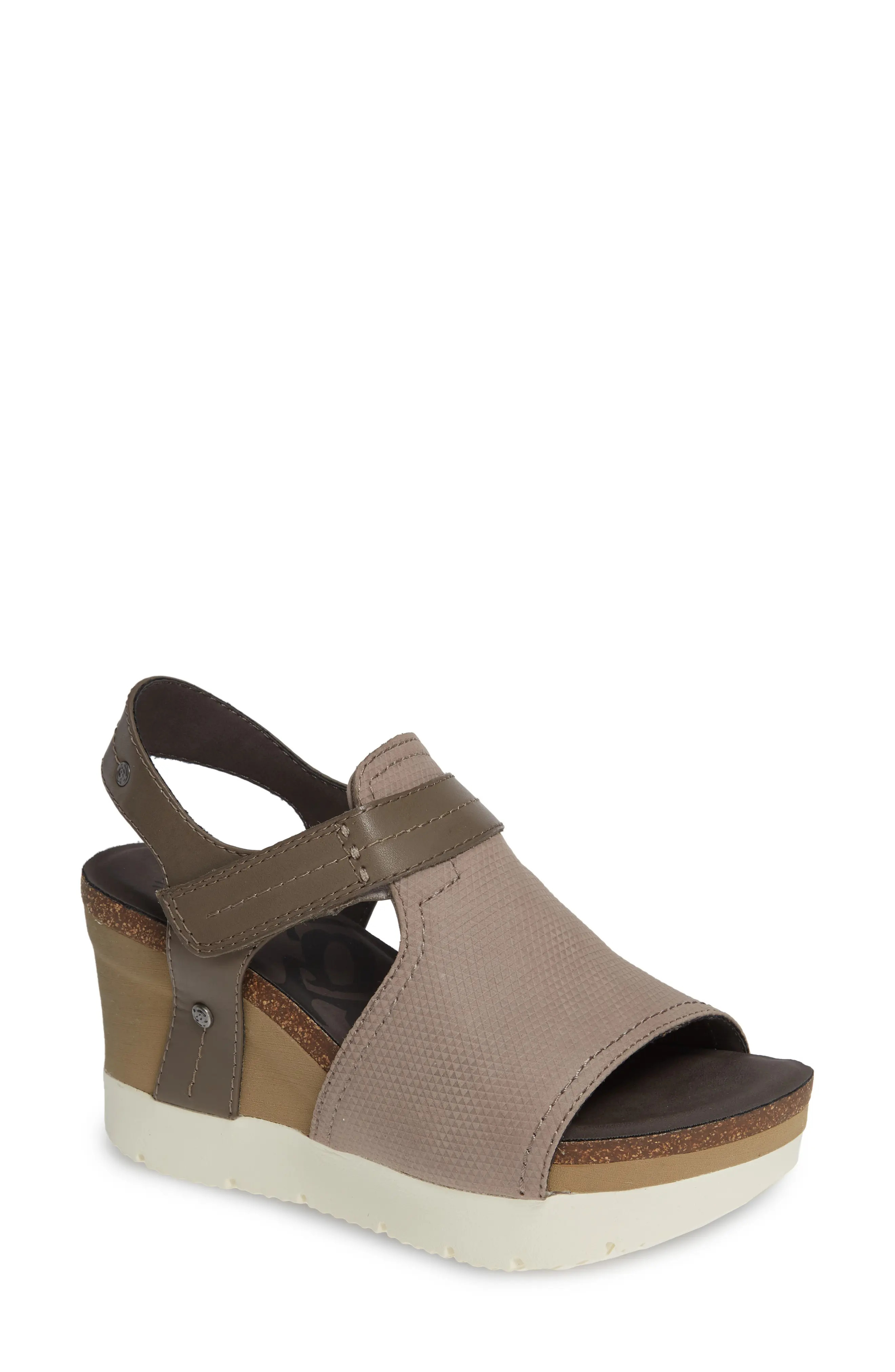 Women's Otbt Waypoint Wedge Sandal, Size 8 M - Brown | Nordstrom