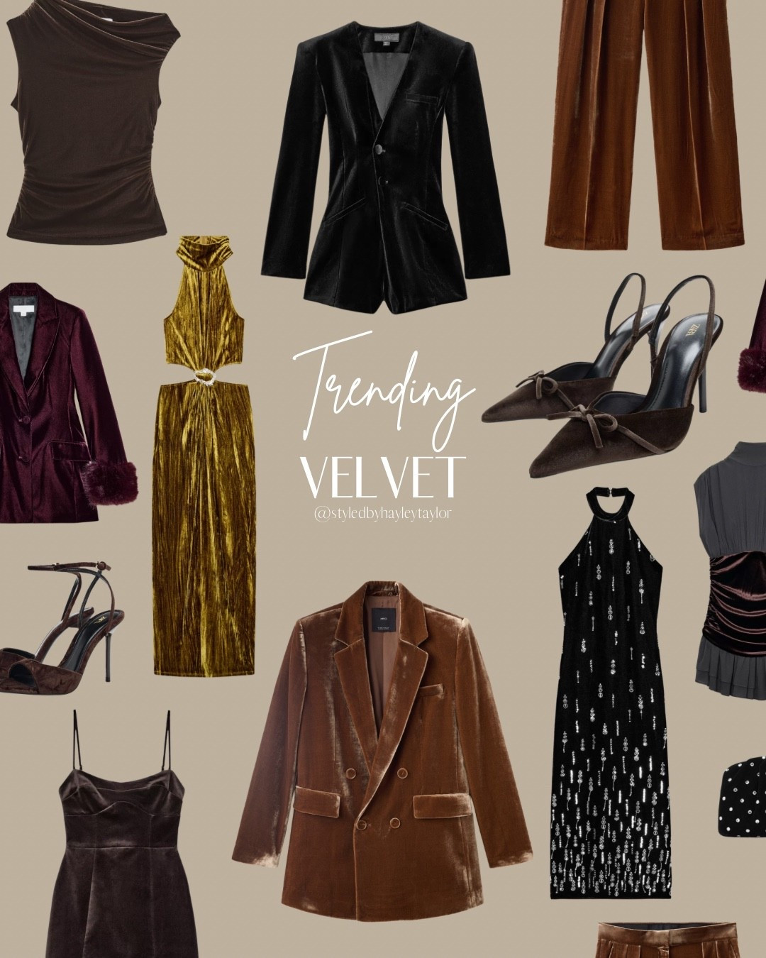 Trending: Velvet 

#LTKfestive #LTKpartywear #LTKstyletip