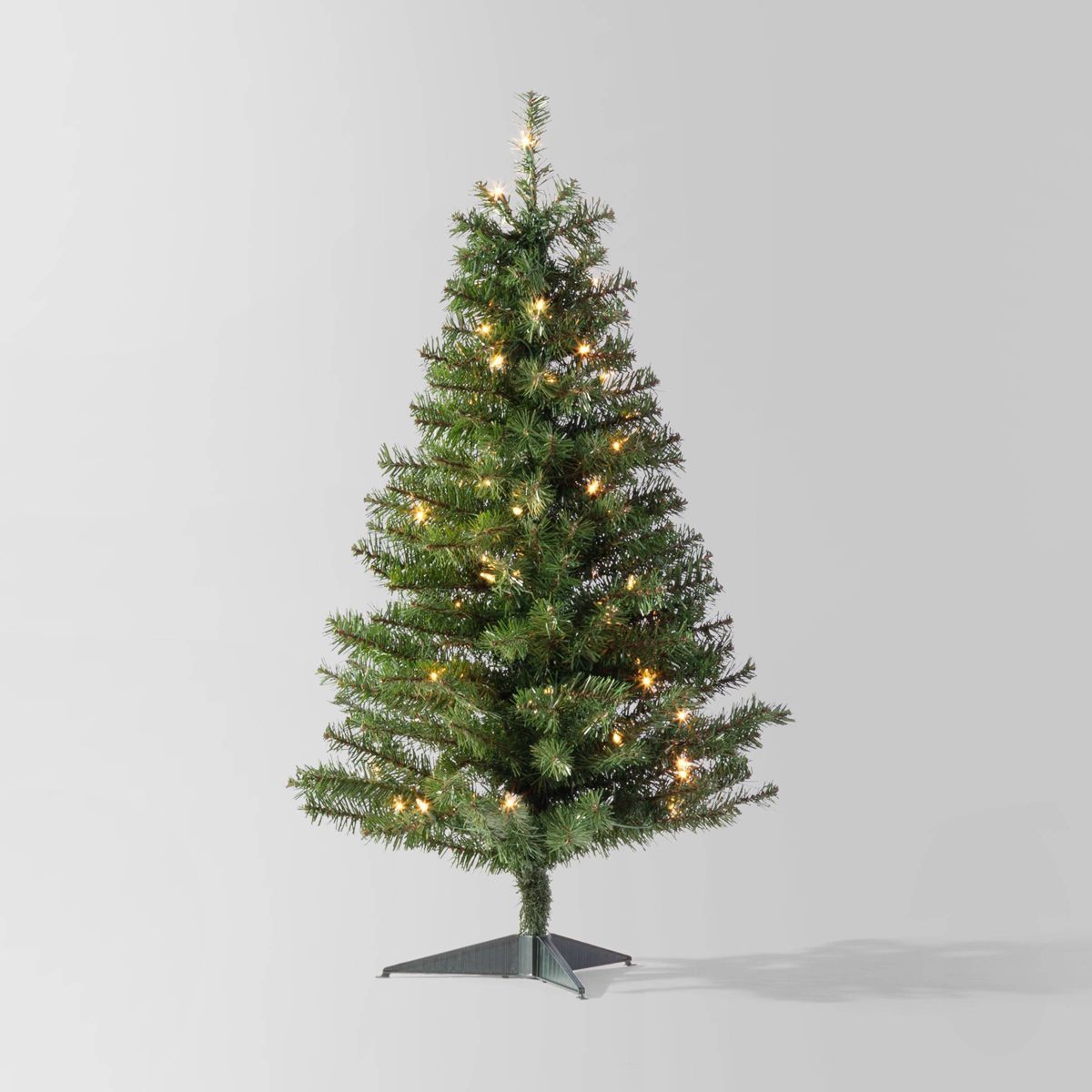 3' Pre-Lit Alberta Spruce Mini Artificial Christmas Tree Clear Lights - Wondershop™ | Target