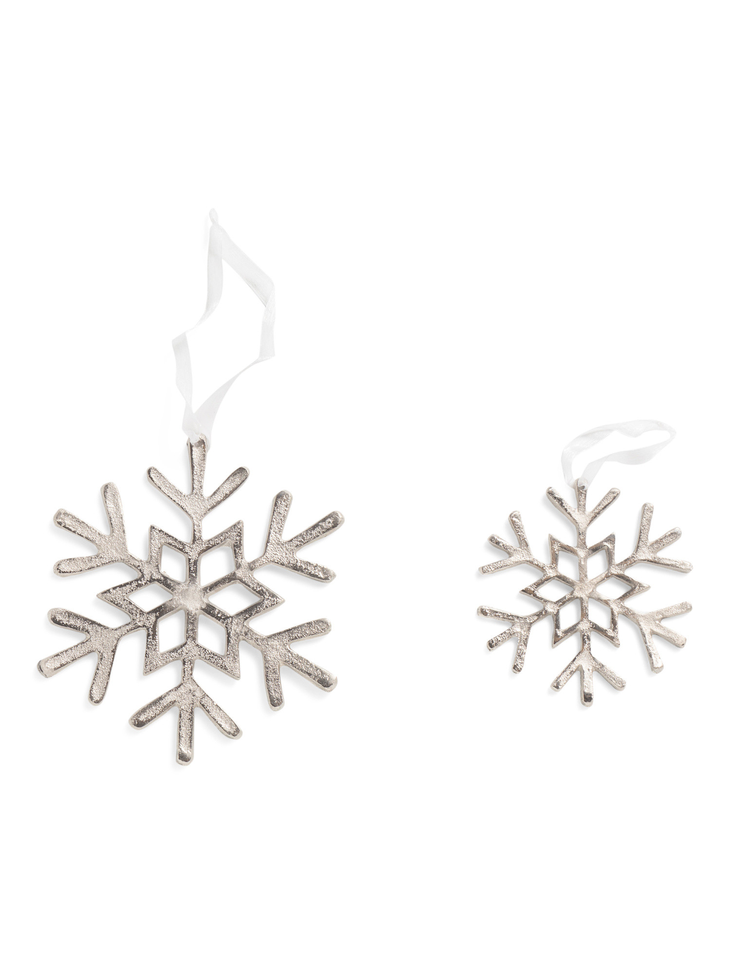 Set Of 2 Iron Hanging Snowflakes | Global Home | Marshalls | Marshalls