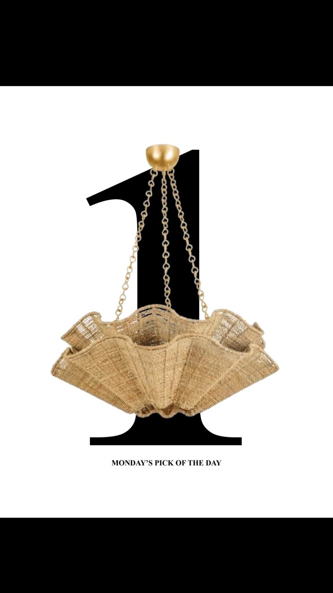 Monday’s Pick: This stunning chandelier. 

#LTKautumn #LTKHome