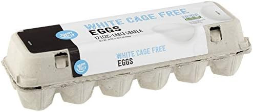 Amazon Brand - Happy Belly Cage-Free, Large, White Eggs, 1 Dozen | Amazon (US)