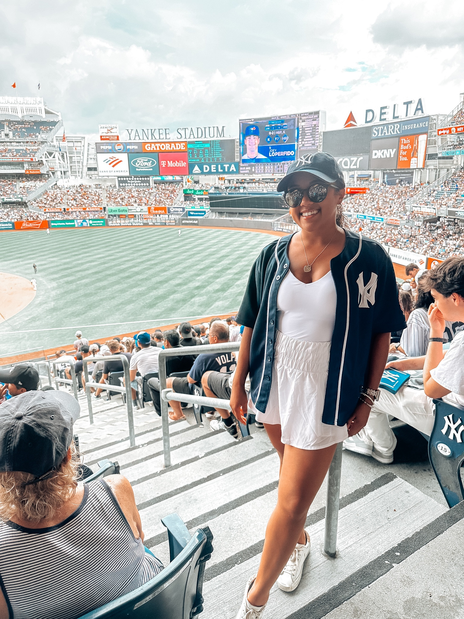 Yankees Game in sweaty weather calls for comfy attire.

#LTKFitness #LTKStyleTip #LTKActive