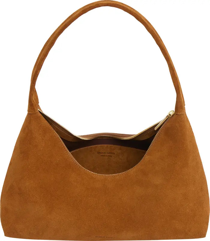 Candy Baguette Suede Shoulder Bag | Nordstrom