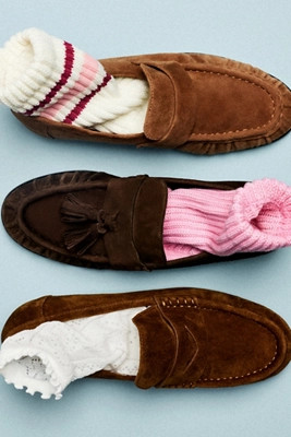 Classic Ruched Loafers | Anthropologie (US)