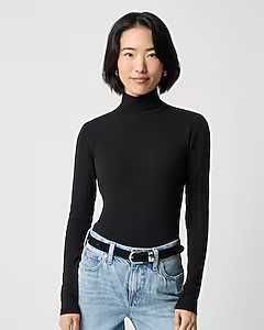 Long-sleeve everyday mockneck tee | J.Crew Factory