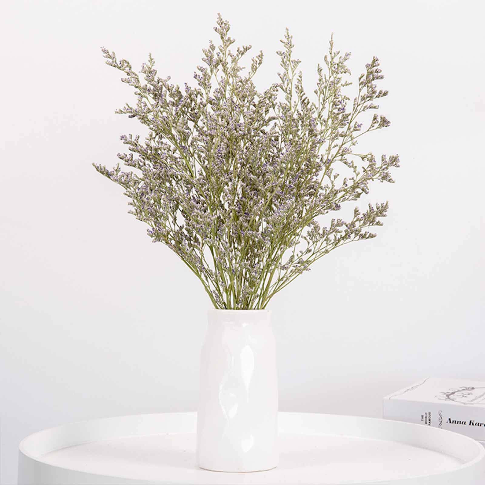 Dried Flowers Bouquet, Dry Caspia Flower Bundle, Floral Lavender, Babys Breath Artificial Flowers... | Amazon (US)